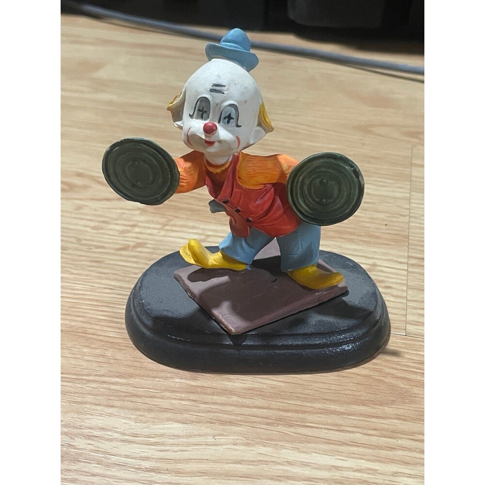 Vintage clown figurine